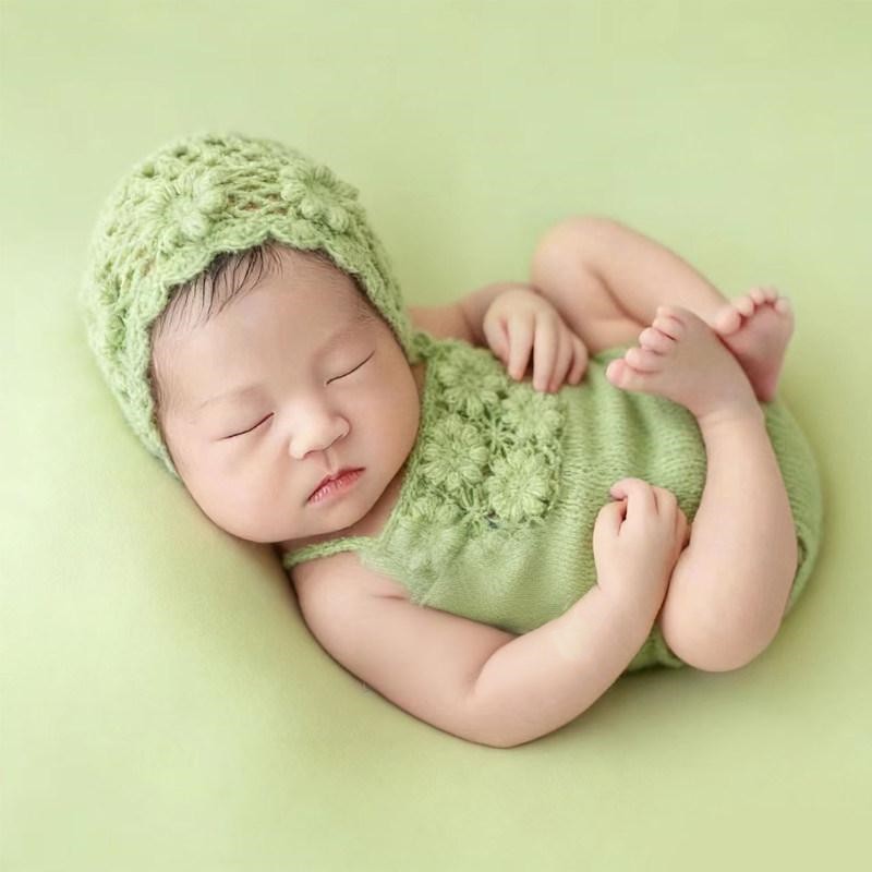 Baby Clothing Newborn - 2026 Newborn Mohair Romper Photography Props,