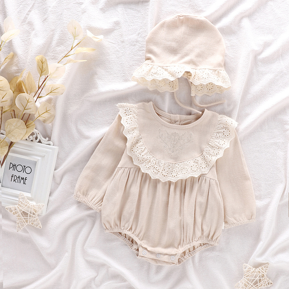 Baby Clothing Brand - 2023 Autumn Baby Girls Romper One